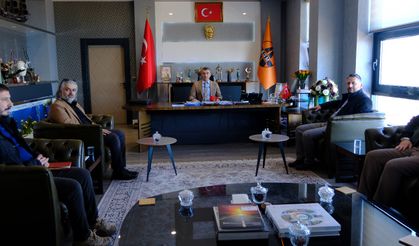 Hüda Par Van İl Başkanlığından Karayolları 11. Bölge Müdürlüğüne ziyaret