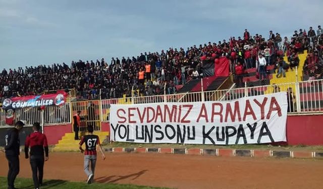 Van Spor FK taraftarından final için kenetlenme çağrısı!