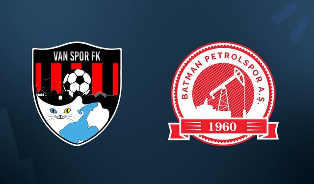 Van Spor FK - Batman Petrolspor maçını canlı izle