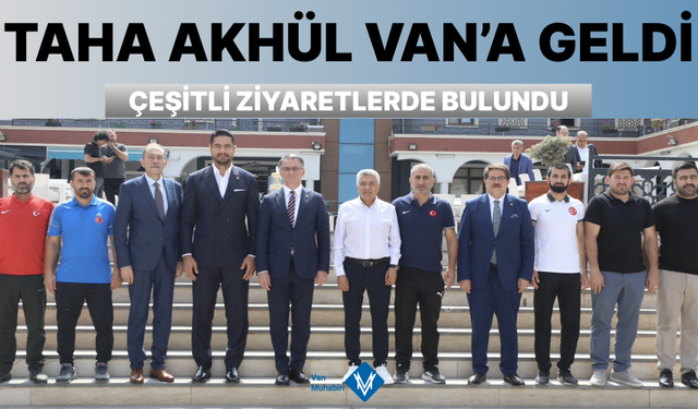 Türkiye Güreş Federasyonu Başkanı Taha Akgül Van’a geldi
