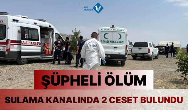 Elazığ'da şüpheli ölüm sulama havuzunda 2 ceset bulundu