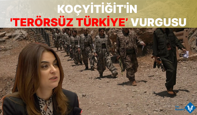 DEM Partili Koçyiğit'in 'Terörsüz Türkiye' vurgusu