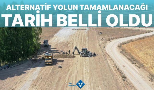 Elmalık yolunda çalışmalar yoğunlaştı: Alternatif yolun tamamlanacağı tarih belli oldu
