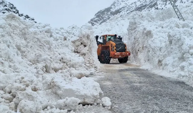 Van’da kar nedeniyle 88 yerleşim yeri yolu ulaşıma kapalı