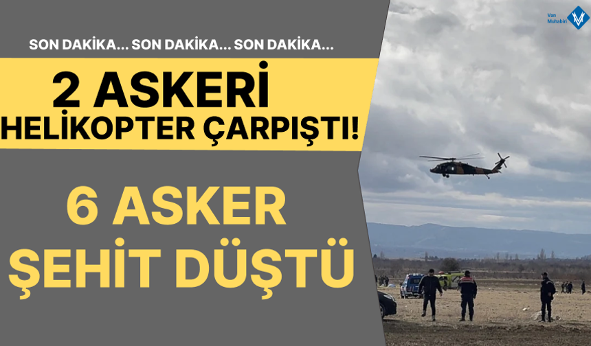 Isparta'da askeri helikopter düştü