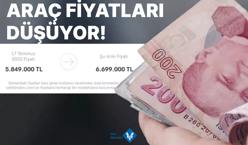 ÖTV zammı sonrası ilandaki araçların fiyatları tek tek değişiyor