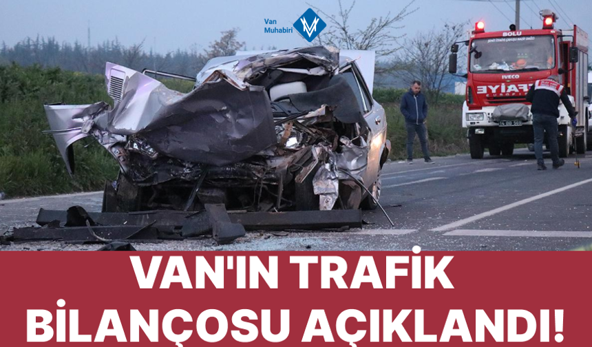 Van’ın Temmuz ayı trafik bilançosu belli oldu!