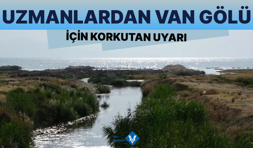 Uzmanlardan Van Gölü için korkutan uyarı!