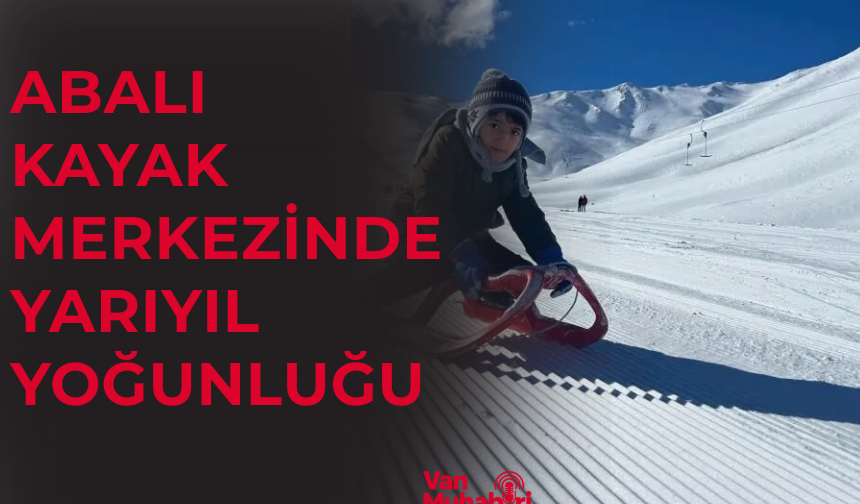 Abalı Kayak Merkezinde yarıyıl yoğunluğu